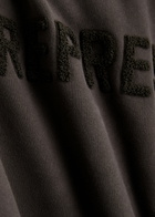 Represent Owners Club Logo Cotton Sweatshirt Chocolate