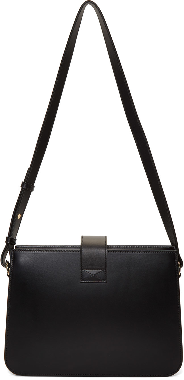 バッグ A.p.c. albane bag A.P.C. Square Bag Genuine Leather Black With Pocket Women