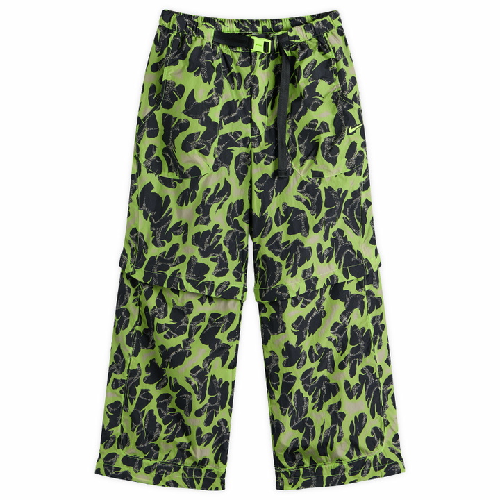 Photo: Nike Men's PF Woven Convertible Pants in Cream Ii/Volt Ice