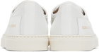 Common Projects White Canvas Four Hole Sneakers