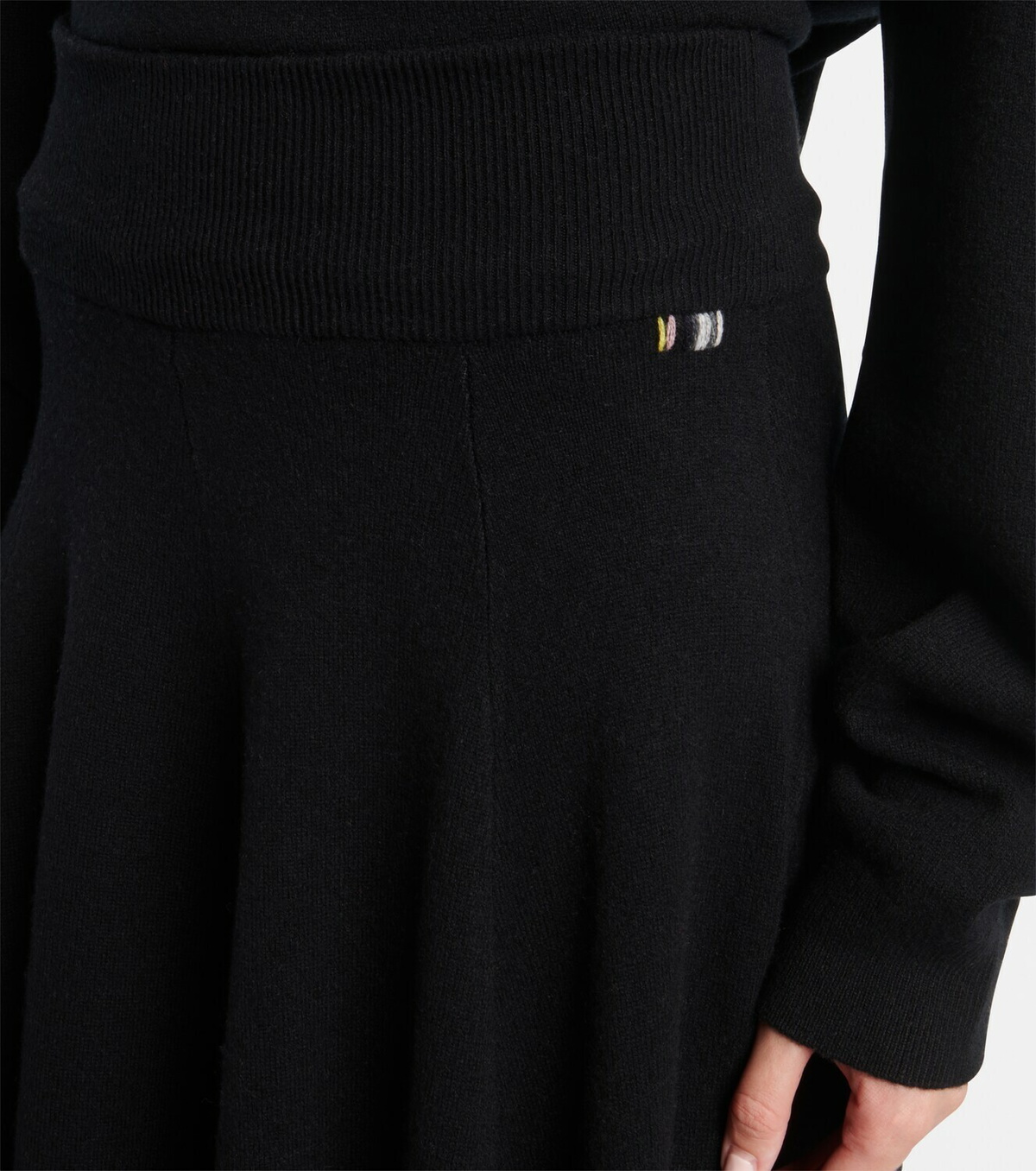 Extreme Cashmere N°313 Twirl cashmere-blend maxi skirt
