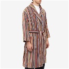 Paul Smith Men's Signature Stripe Dressing Gown in Multi