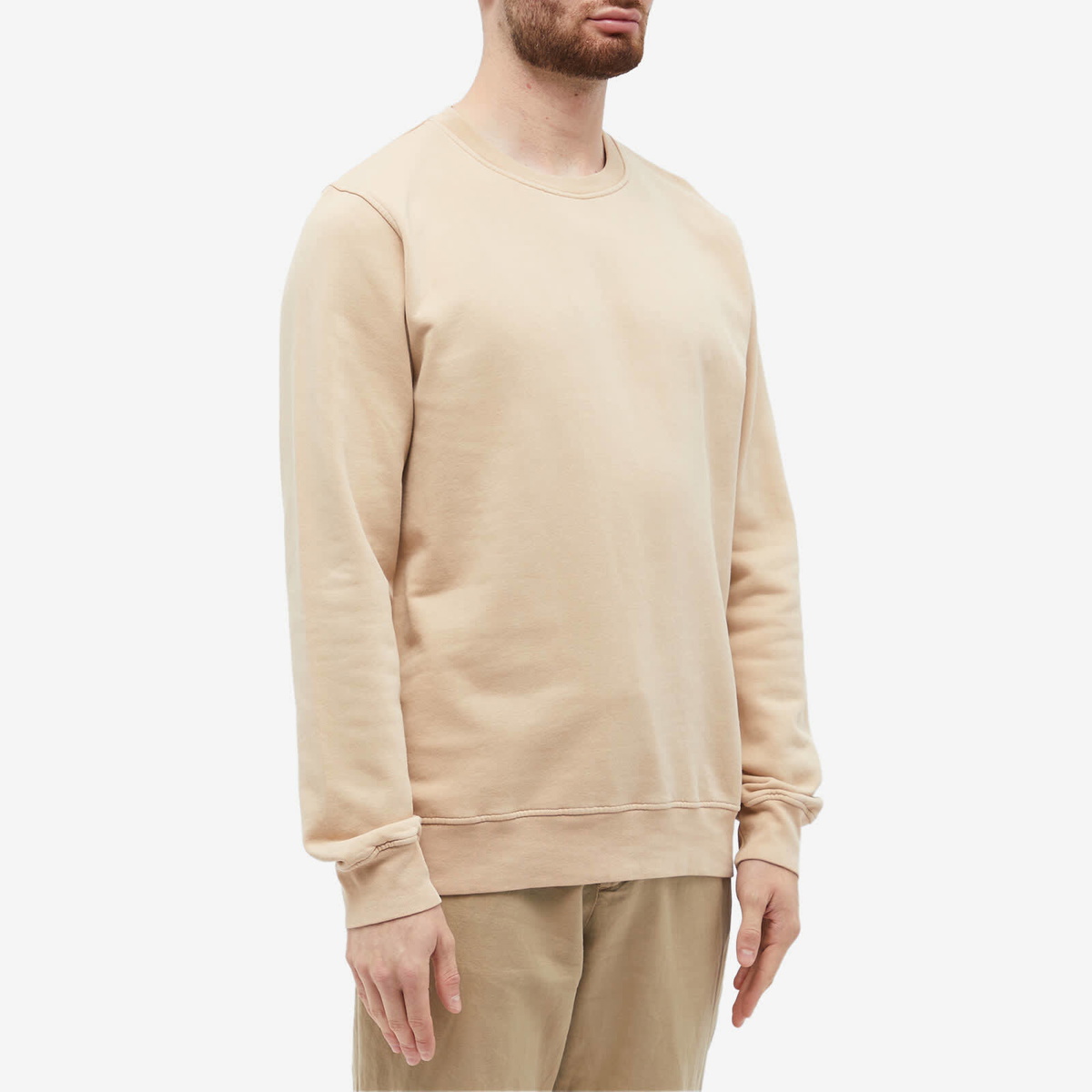 Colorful Standard Men's Classic Organic Crew Sweat in Honey Beige