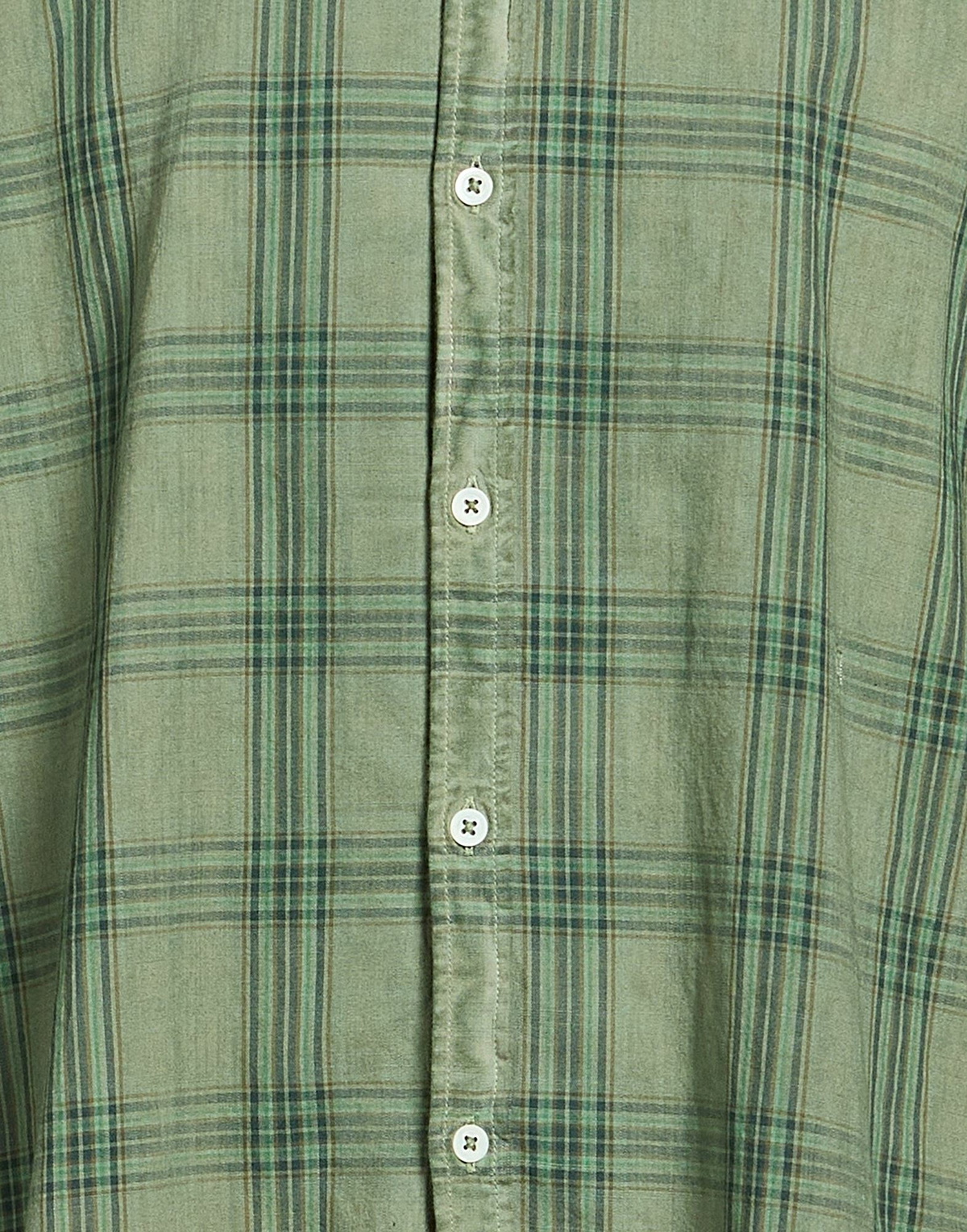 Massimo Alba Mens Shirt in Sage green