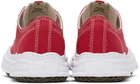 Maison MIHARA YASUHIRO Red Hank OG Sole Canvas Low-Top Sneakers