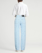 Mugler Womens Jeans in Blue