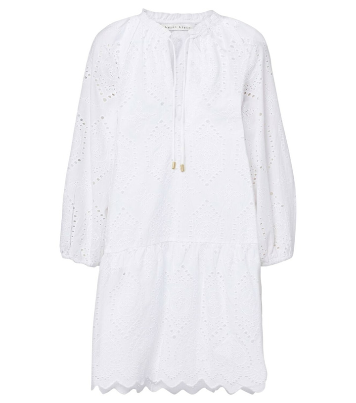 Photo: Heidi Klein Rhode Island broderie anglaise minidress