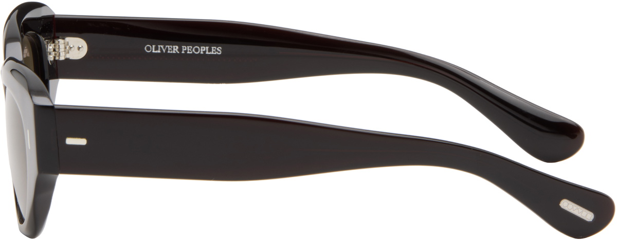 Oliver Peoples Brown Lerrue Sunglasses