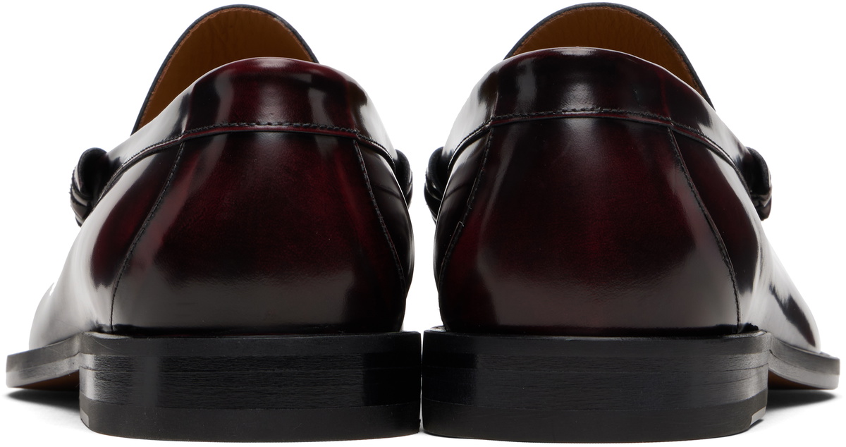 Vivienne Westwood Burgundy Tuesday Coin Loafers Vivienne Westwood