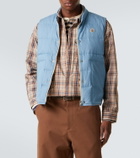 Moncler Heceta denim down vest