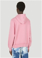 Lewis Logo Hooded Sweatshirt in Pink