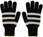Paul Smith Black Twisted Gloves