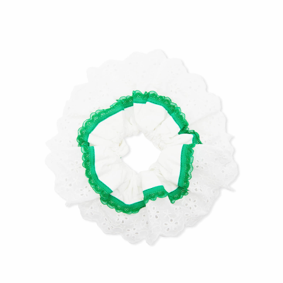 Tort Women's Gila Scrunchie in Lime Lace