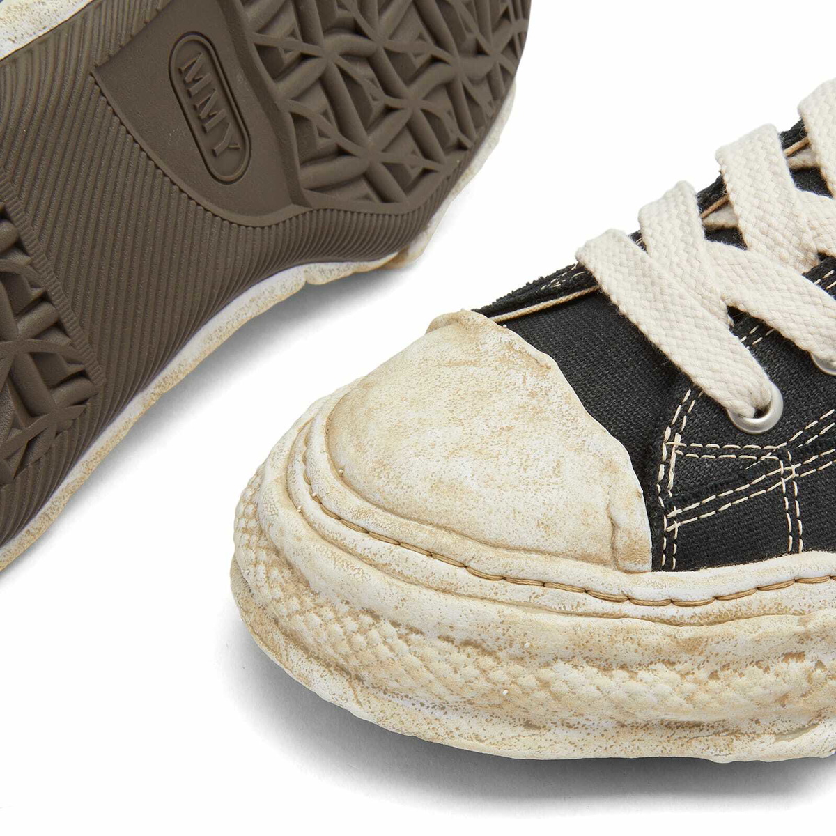 Maison MIHARA YASUHIRO Peterson 23 Canvas Sneaker in Black