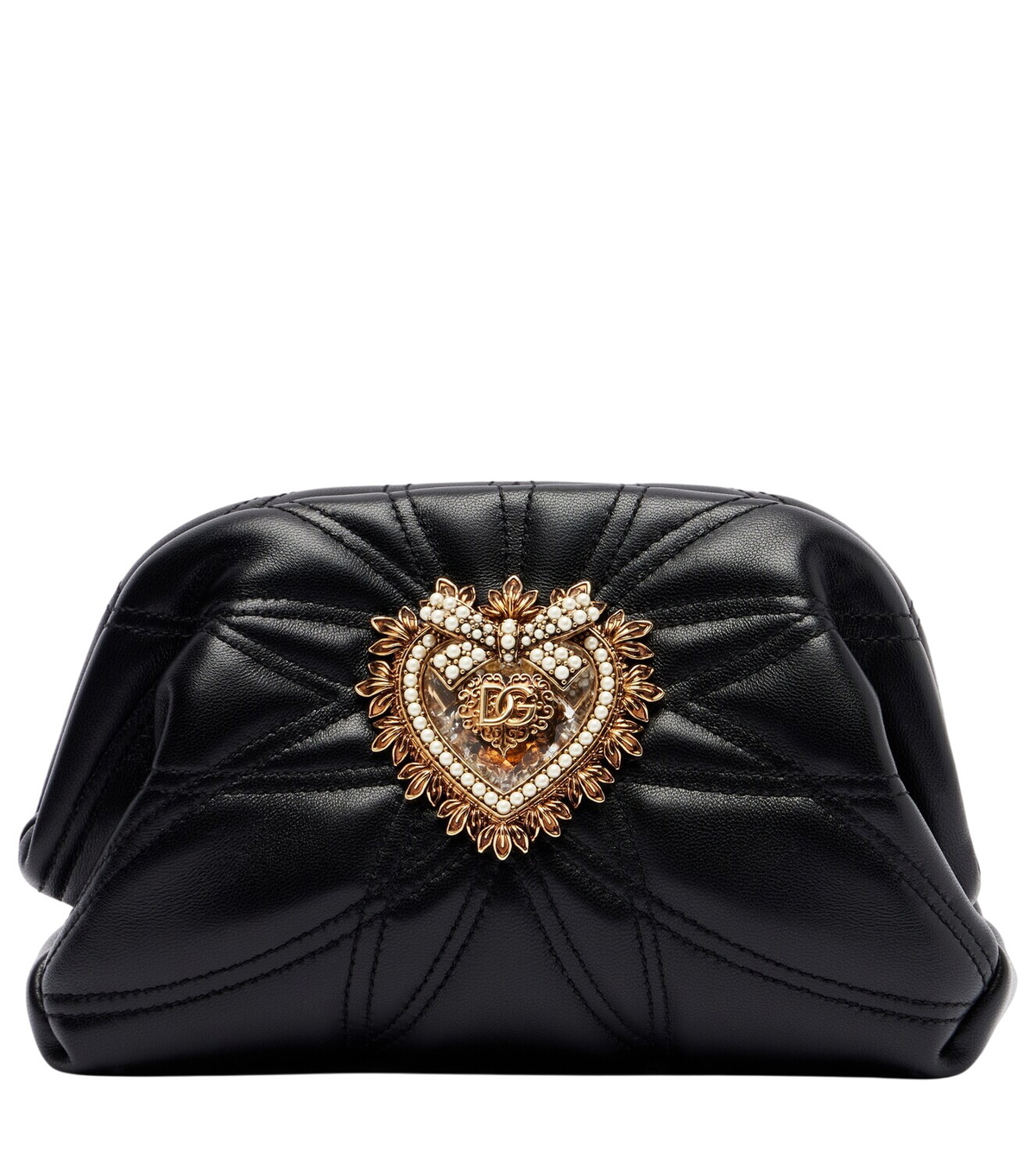 DOLCE & GABBANA - Logo Leather Shoulder Bag Dolce & Gabbana