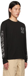 Kenzo Black Kenzo Paris Kube Classic Long Sleeve T-Shirt