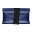 Marni Blue PVC Strap Card Holder