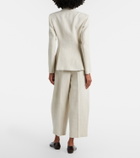 Altuzarra Dash cropped barrel-leg pants