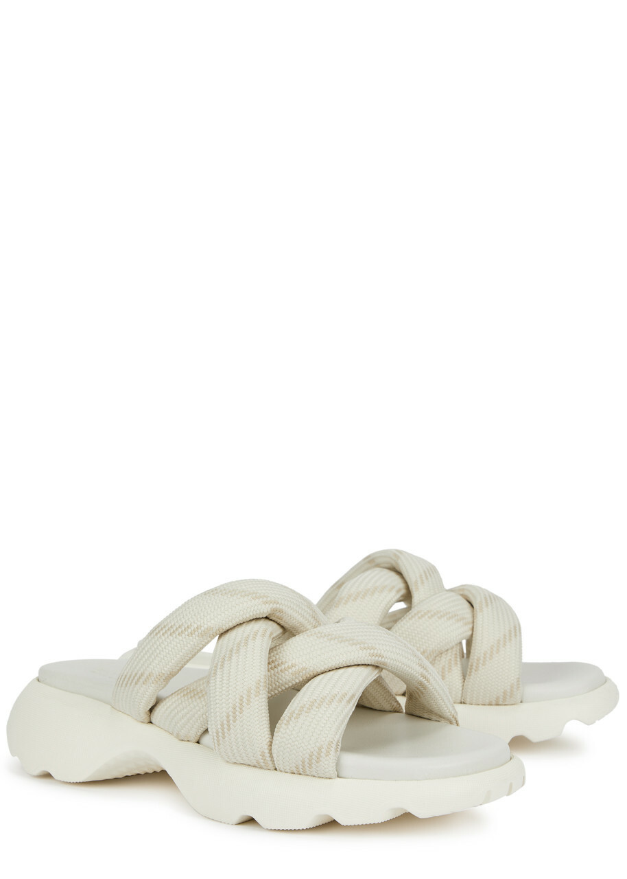Moncler Belay Knot Rope Sliders Off White