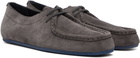 Jil Sander Gray Hood Lace-Up Derbys