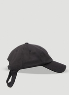 La Casquette Rond Baseball Cap in Black