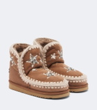 Mou 18 embellished suede ankle boots