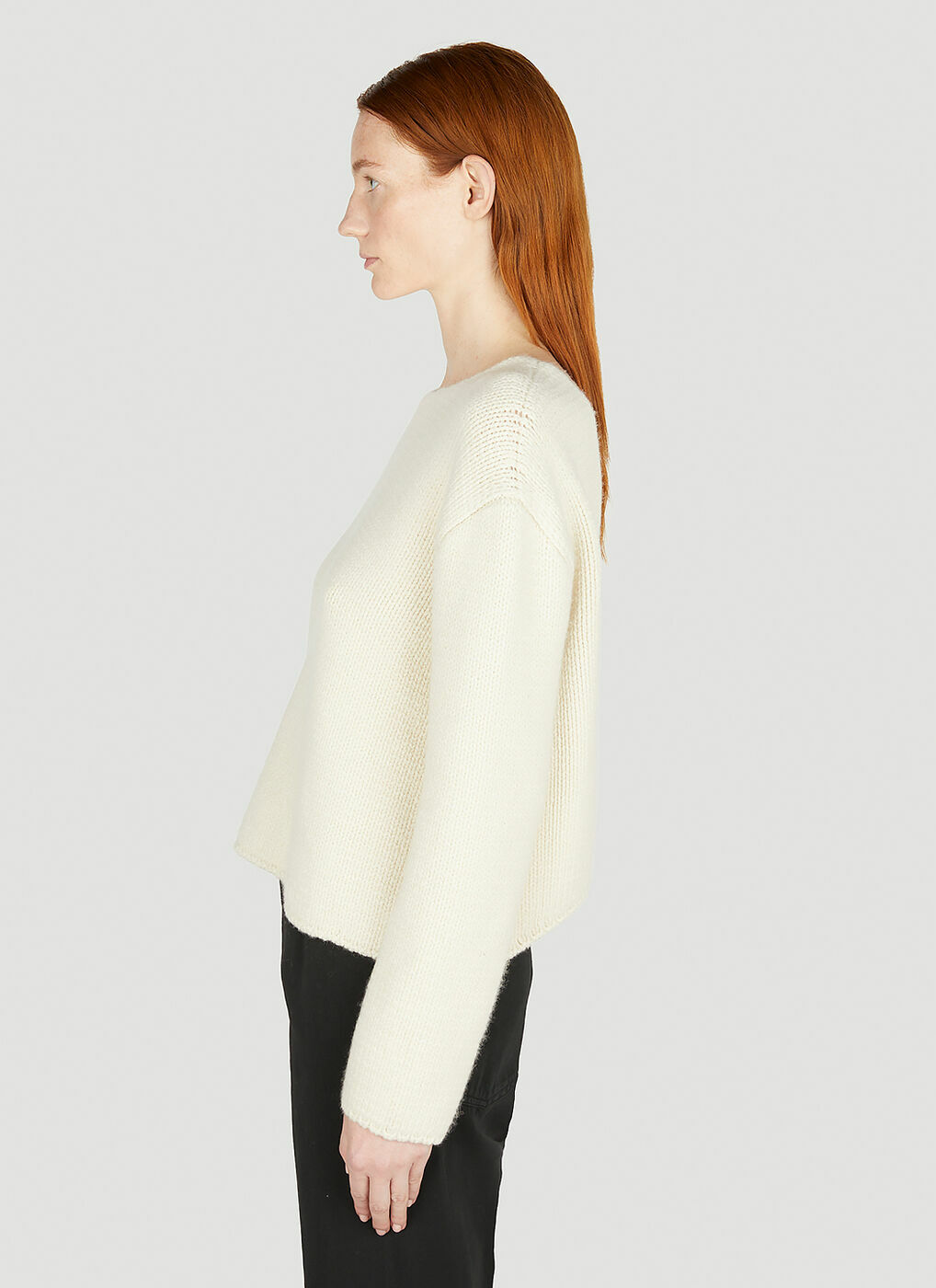 The Row Iri Sweater in Cream The Row