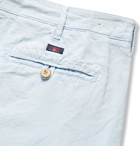 Faherty - Malibu Slub Linen and Cotton-Blend Shorts - Blue