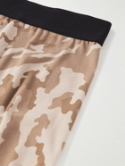 TOM FORD - Camouflage-Print Stretch-Cotton Boxer Briefs - Brown