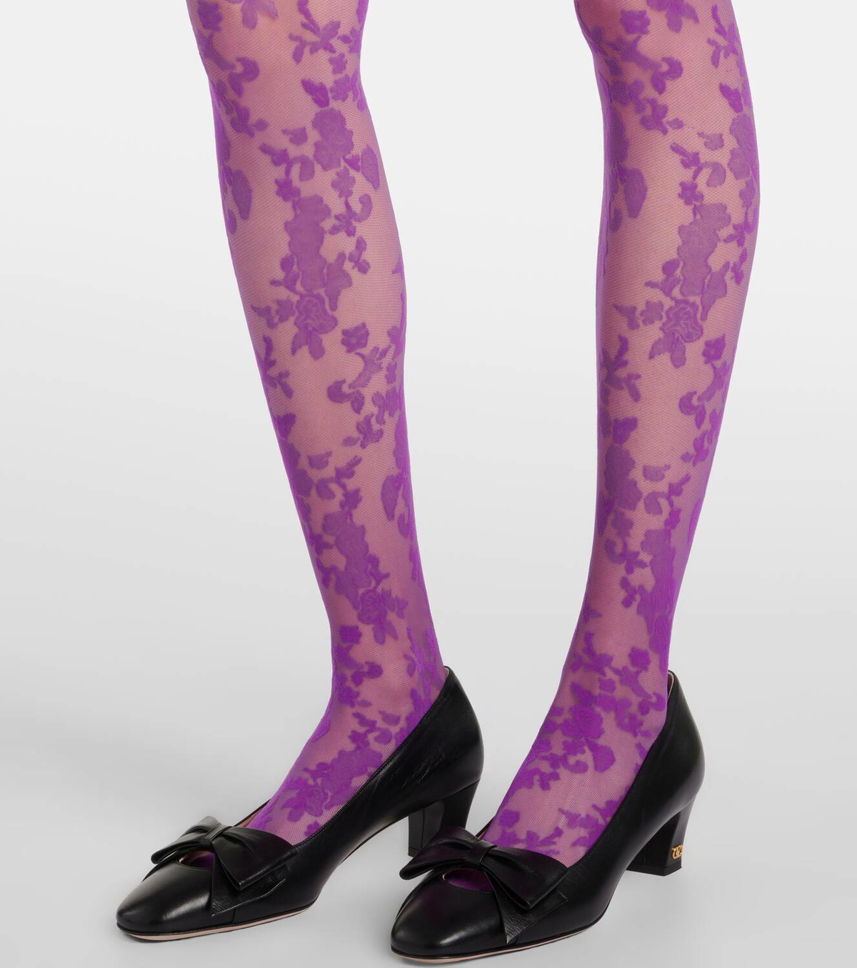 Valentino Floral lace tights Valentino