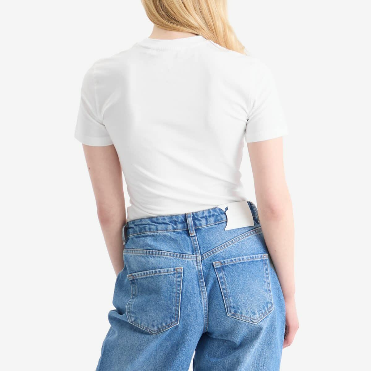 Daily Paper Women's Dotted Type T-Shirt in White