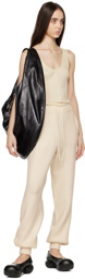 REMAIN Birger Christensen Off-White Drawstring Lounge Pants