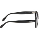 ALAÏA Black Rectangular Sunglasses