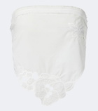 SIR Klara embroidered cotton scarf