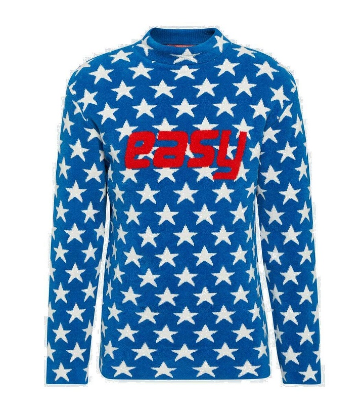 Photo: ERL Printed cotton-blend sweater