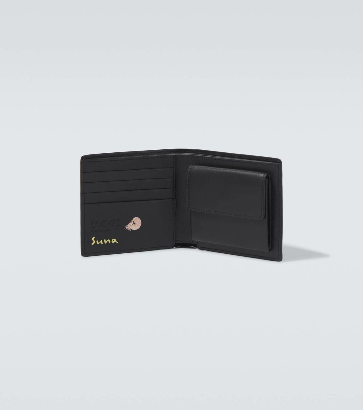 Loewe x Suna Fujita Deep Sea leather bifold wallet Loewe