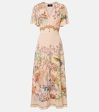Etro Printed midi dress