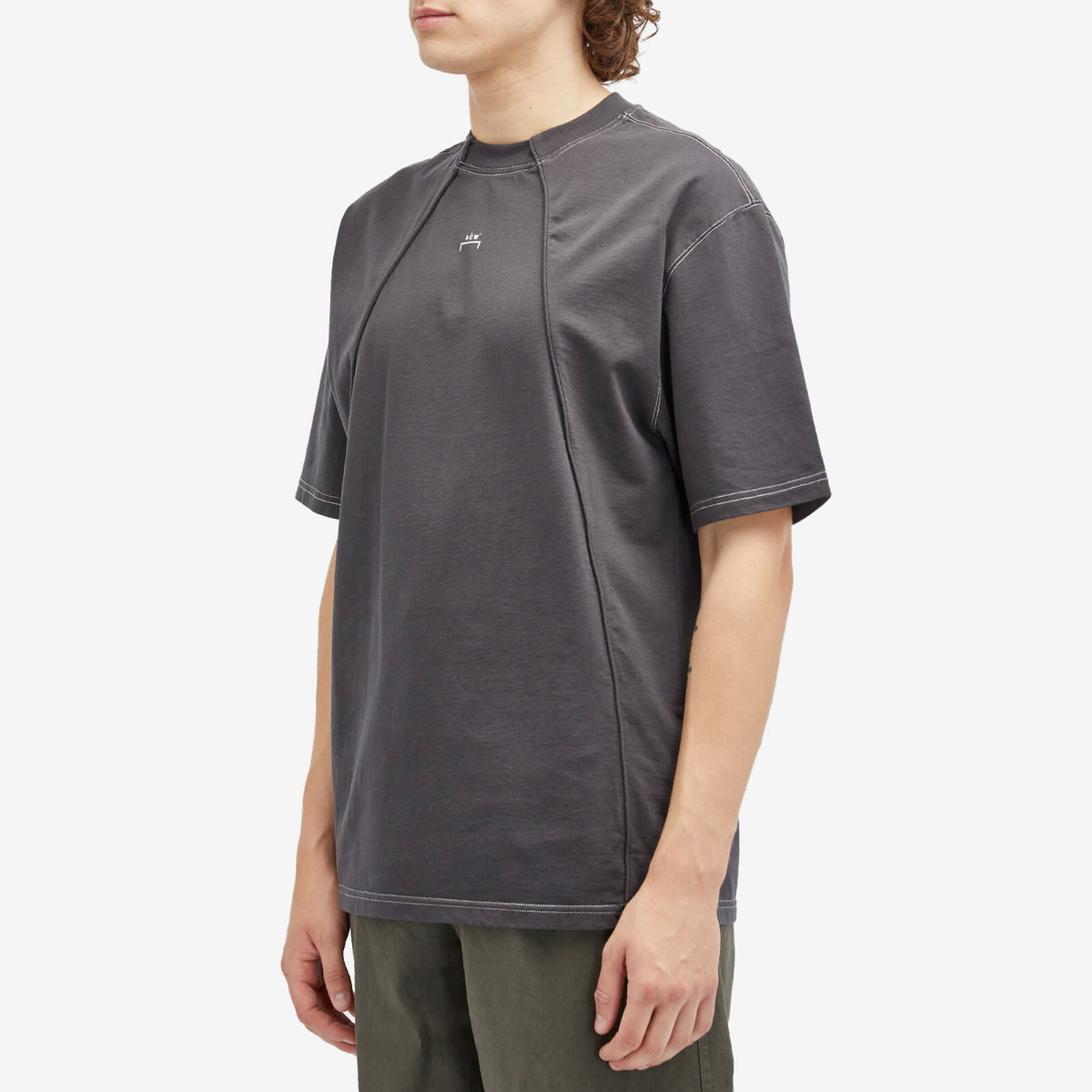 ★A-COLD-WALL★ Milbank Short Sleeve T-Shirt Black Onyx ACWM Millbank T-Shirt Onyx – A-COLD-WALL*
