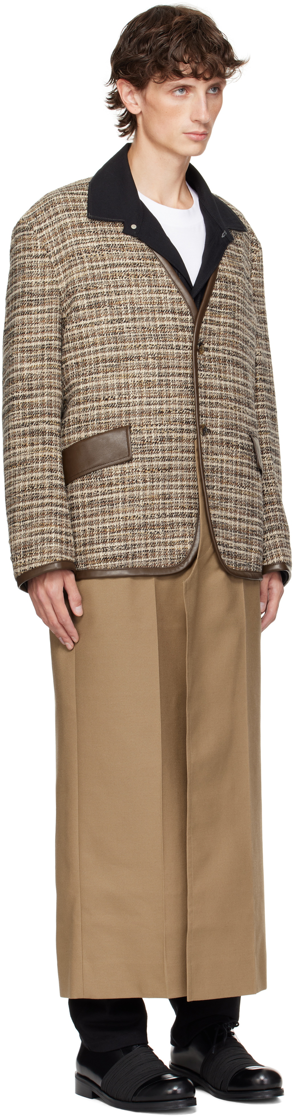 ジャケット・アウター junya watanabe man 24aw tweed blazer ジャケット・アウター junya watanabe man 24aw tweed blazer