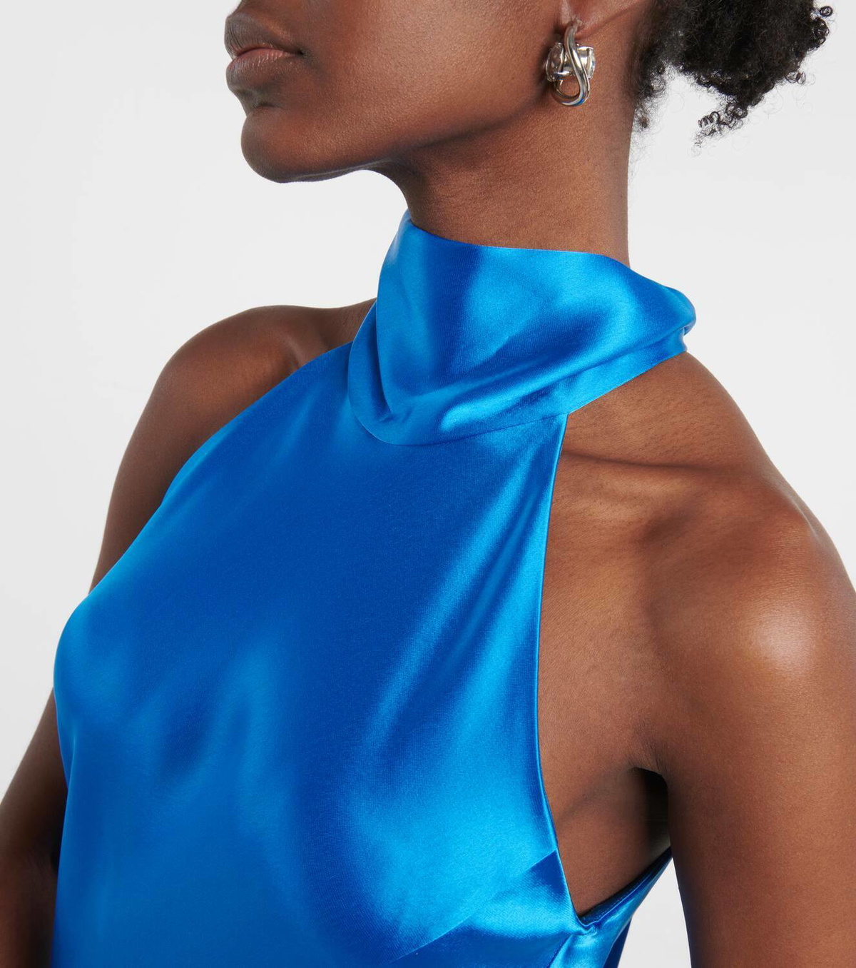 AVANA CELADON HALTERNECK DRESS main image 0