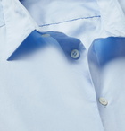 Barena - Slim-Fit Cotton-Poplin Shirt - Men - Light blue