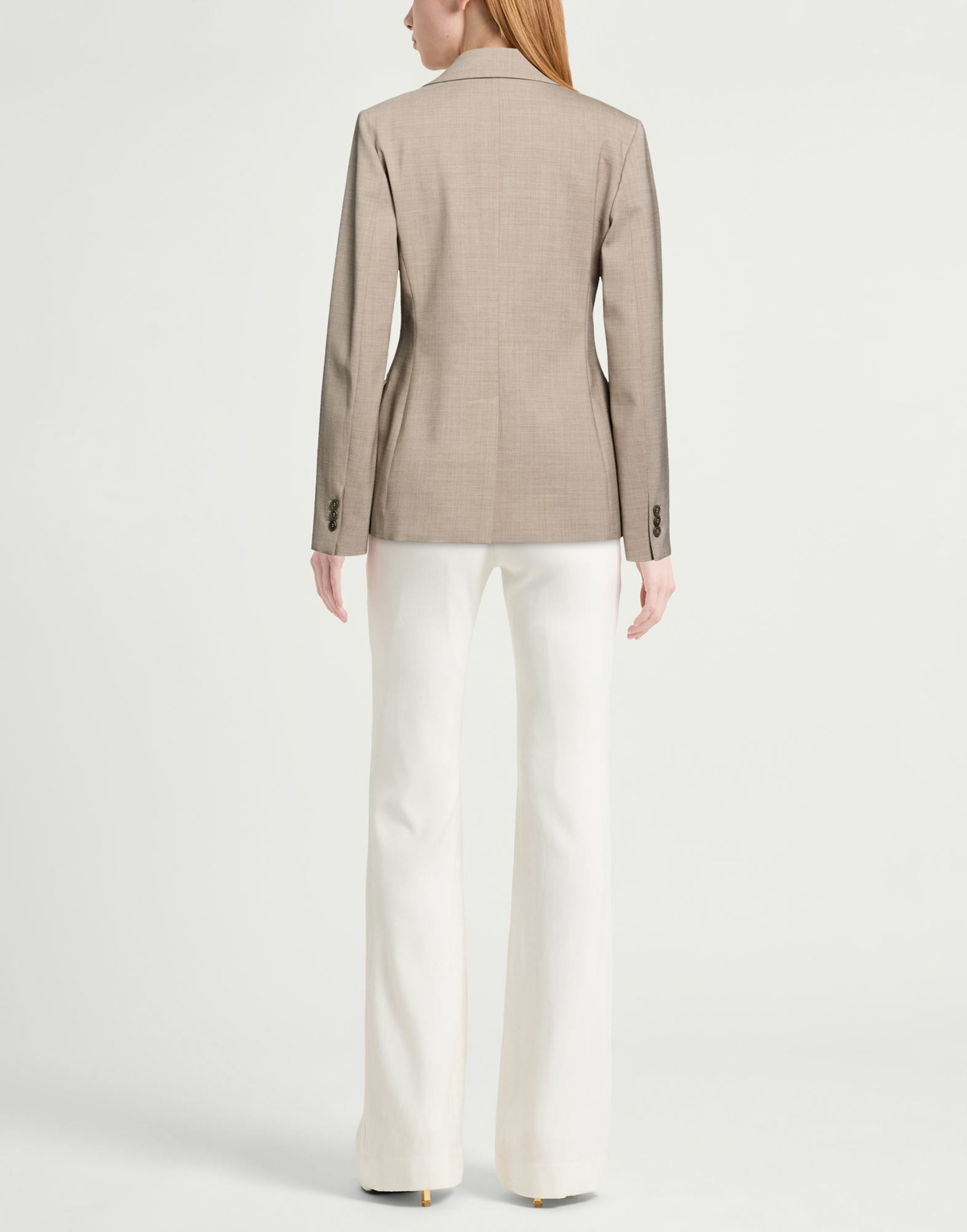 P. a.r. o.s. h. Womens Blazer Sand