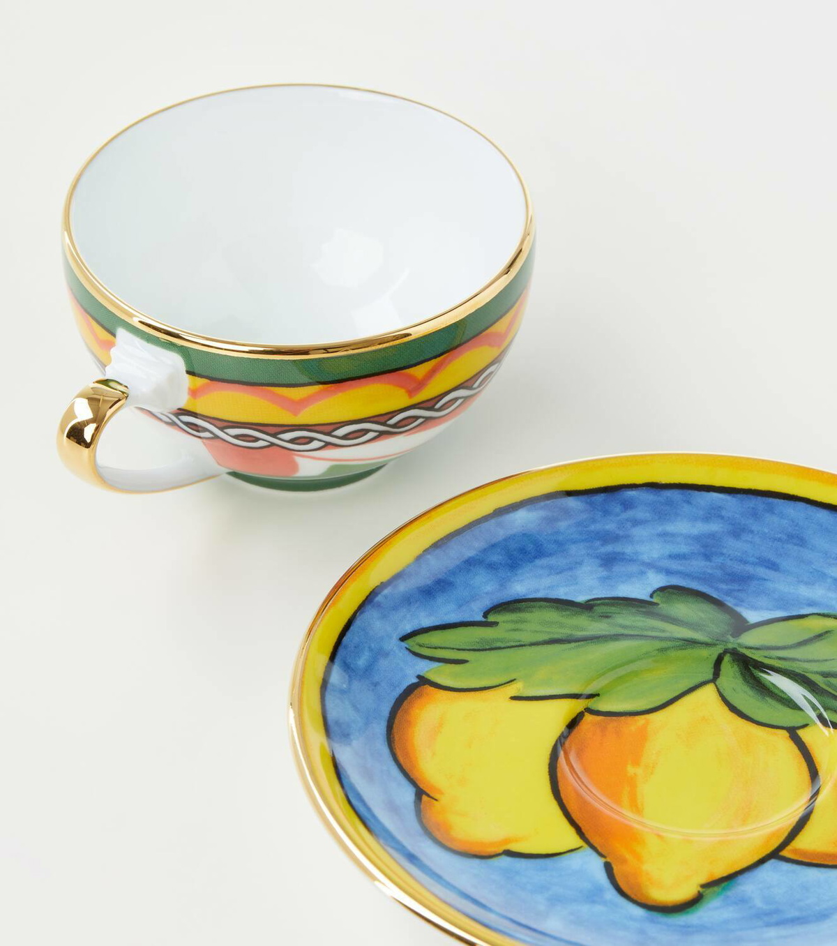 Dolce&Gabbana Casa Porcelain espresso cup and saucer set