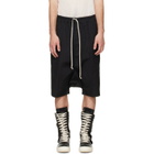 Rick Owens Black Tower Ricks Pods Shorts