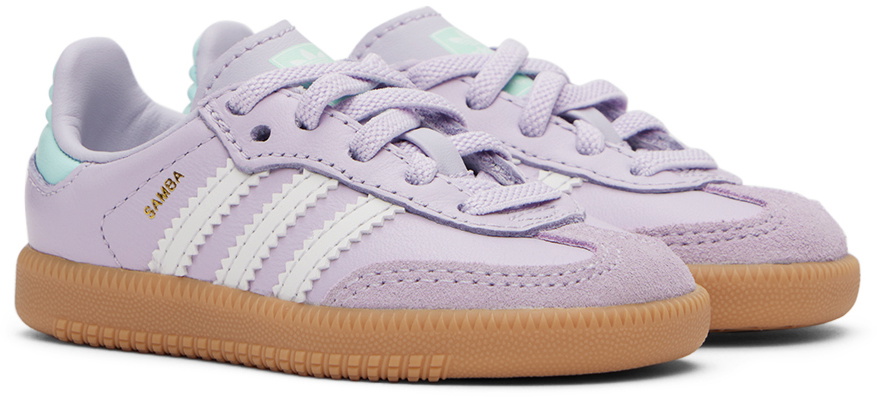 adidas Kids Baby Purple Samba OG Sneakers adidas