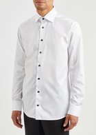 Eton White Cotton-twill Shirt