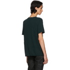 Saint Laurent Green Rive Gauche T-Shirt