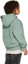 Essentials Kids Blue Bonded Hoodie