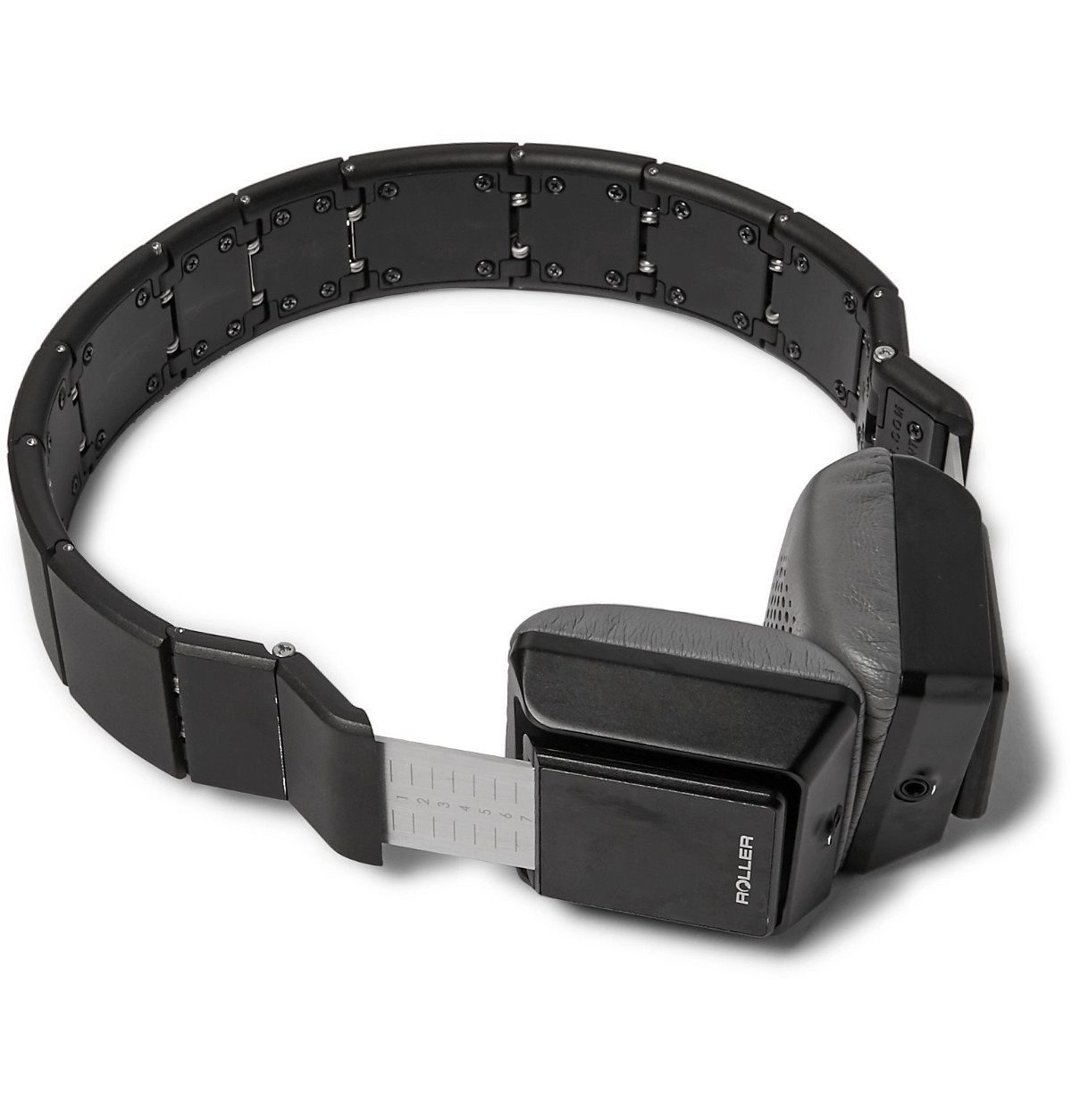 Photo: LUZLI - Roller MK01 Foldable Aluminium and Stainless Steel Headphones - Black