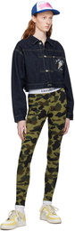 BAPE Green 1st Camo Leggings